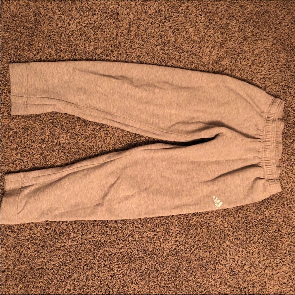 Adidas grey sweatpants
